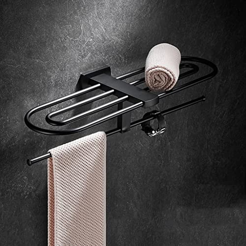 Porte-serviettes simple de salle de bain pour un rituel du matin fluide et un linge ordonné
