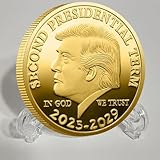 The 47th President Donald J. Trump Coin The Second Presidential Term 2025-2029 Challenge Coins Keepsake Q0259