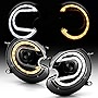 ACANII - For [HID/Xenon w/o AFS Model] 2007-2015 Mini Cooper SwitchBack LED Signal Tube Projector Headlights Headlamps