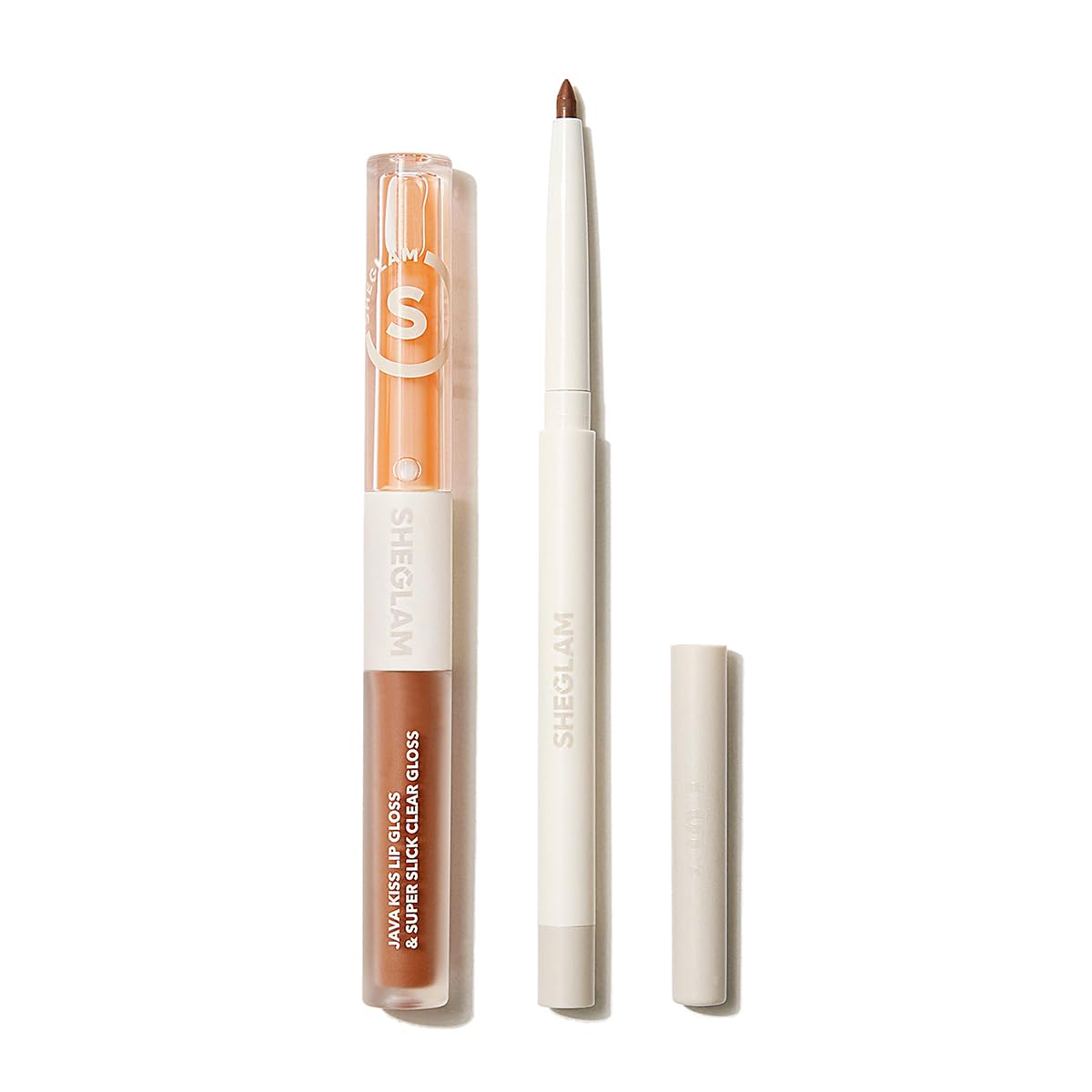 Soft 90's Glam Lip liner and Lip Duo Set-Pouty Nude Lip Set - Moody Taupe