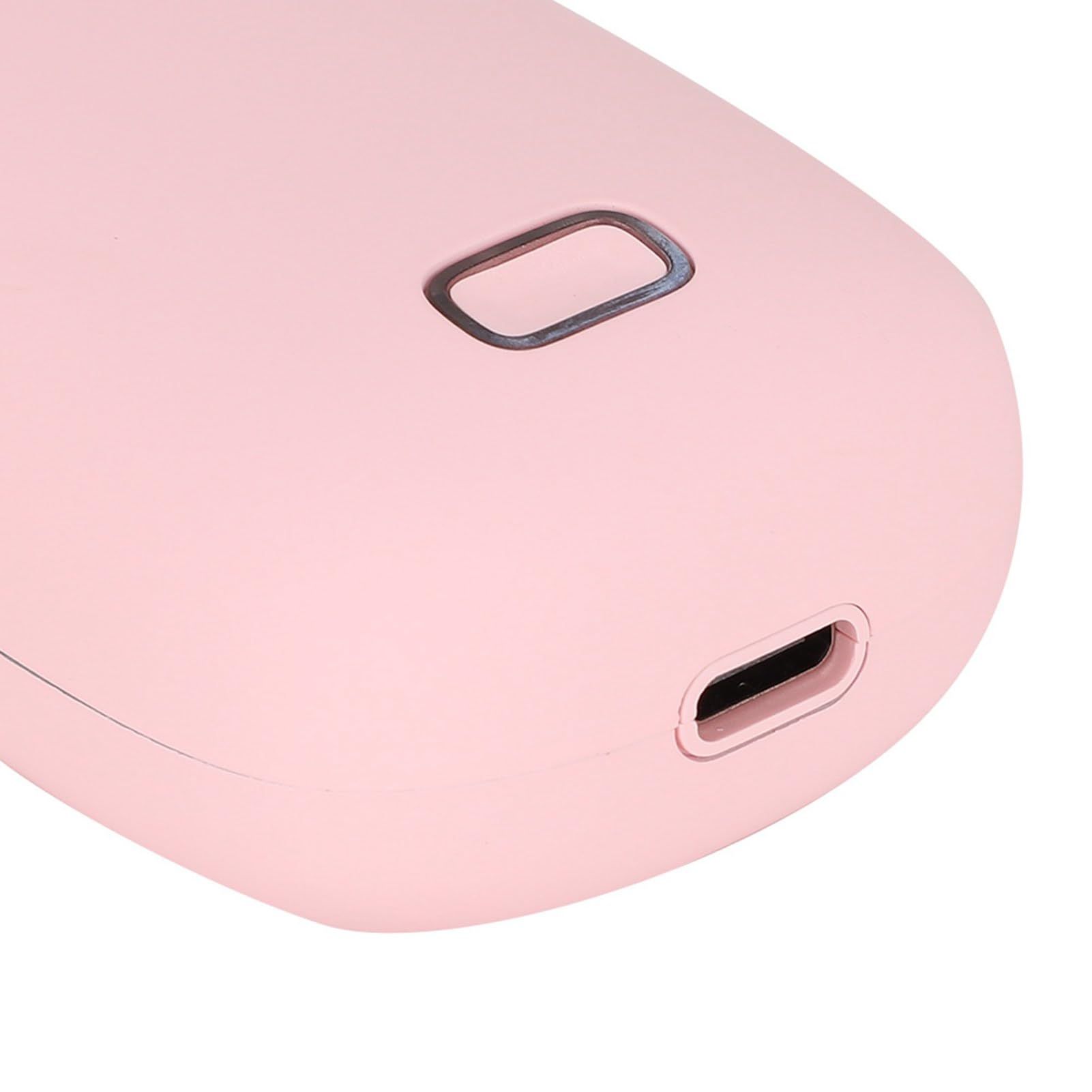 Mini scaldamani elettrico termostatico portatile con ricarica USB su entrambi i lati, scaldamani ricaricabile per ufficio, casa, uso esterno, calore di 4 ore con corpo in ABS morbido al tatto