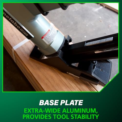 image for Metabo HPT 2-in-1 Flooring Nailer & Stapler, Accepts 16-Gauge L-Shaped