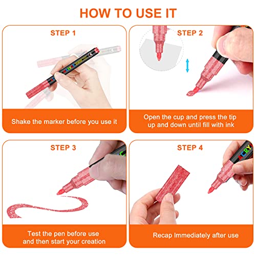 Nicety 56 Colors Acrylic Paint Pens, Acrylic Paint Markers, 0.7Mm Extre Fine Paint Pens For Canvas, Rock Painting, Wood, Fabric, Ceramic, Stone, Metal #TOP3