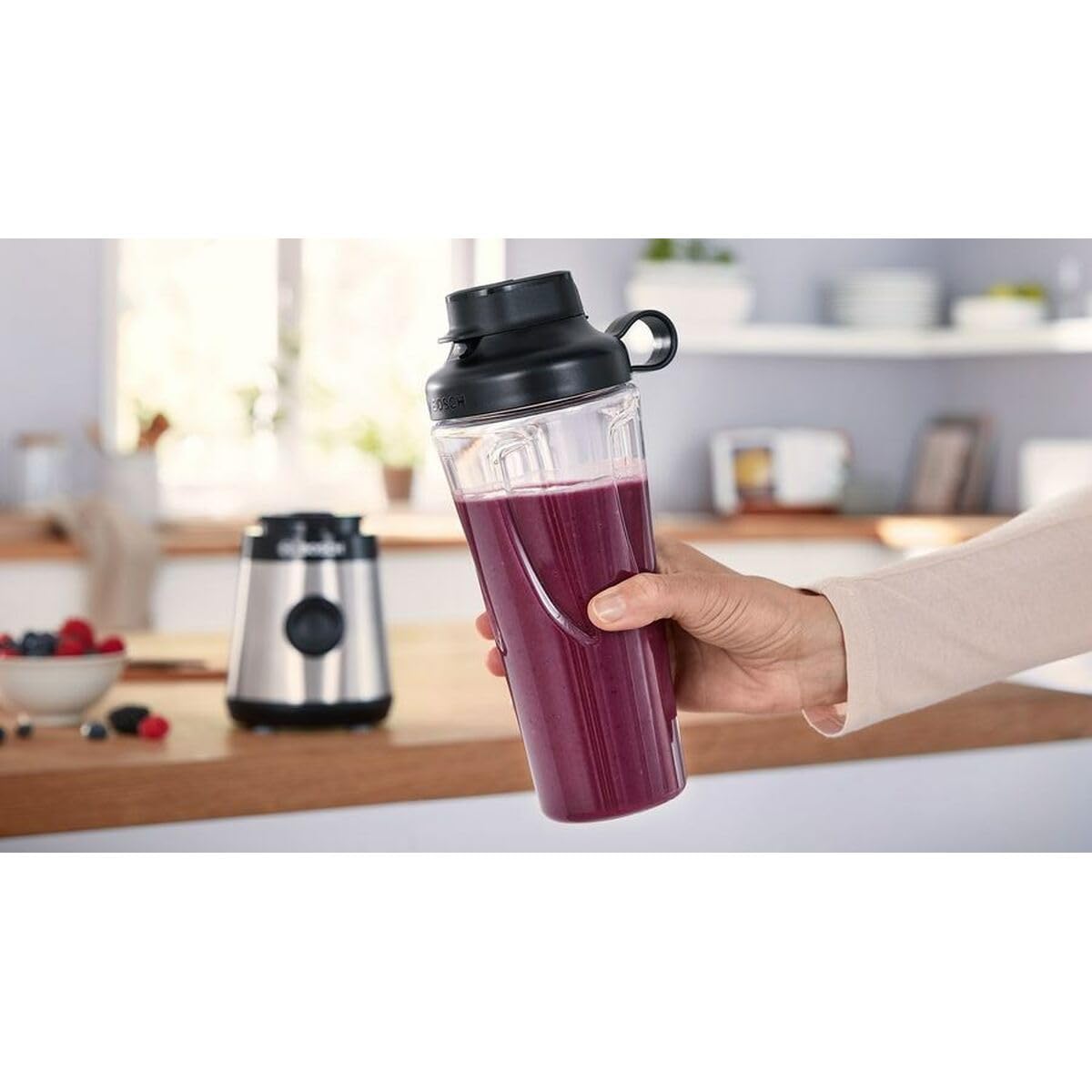 Bosch Urządzenia gospodarstwa domowego, blender, VitaPower serii 2, 450 W, Inox MMB2111M