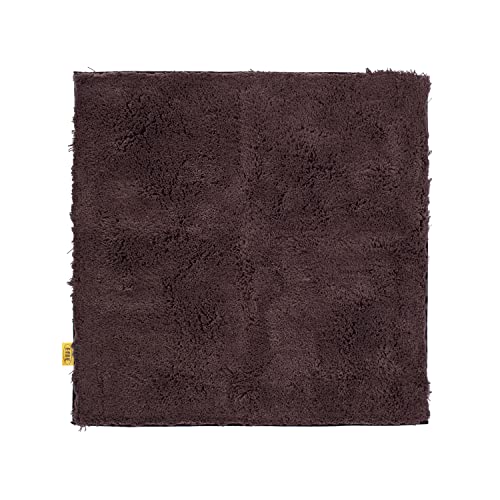 オカ 乾度良好 Dナチュレ バスマット 約70×70cm ブラウン