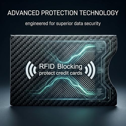 3 Stück NFC & RFID Schutzhülle | Schutz für EC-Karte, Bankkarte & Personalausweis | NFC Blocker vor unbefugtem Auslesen – Bild 5