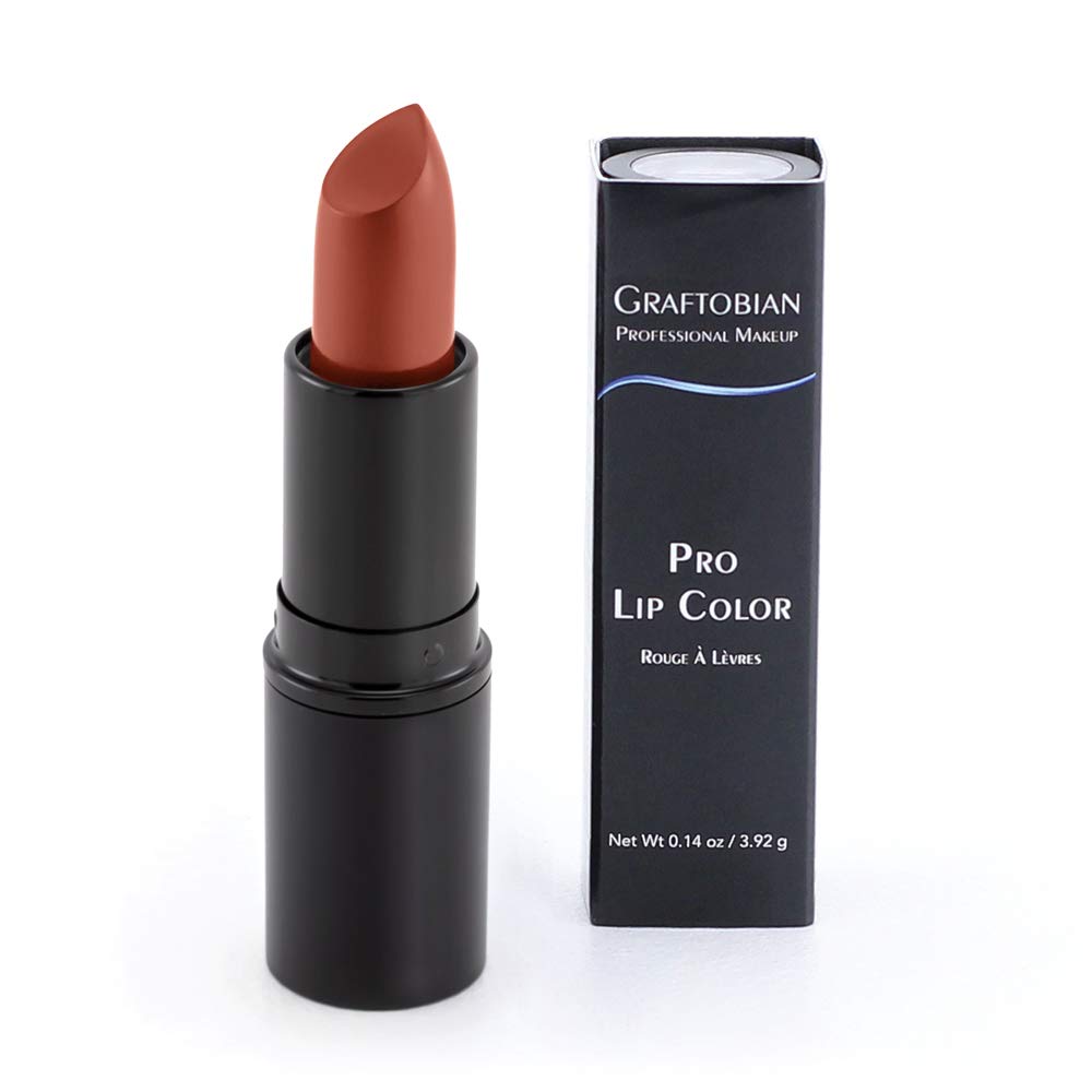 Professional Color Lipstick - Ultra Long-Wearing, Comfortable Texture, Full Range of HD Shades, For All Skin Tones and Undertones, Velvety Smooth Semi-Matte Finish, Autumn Rust