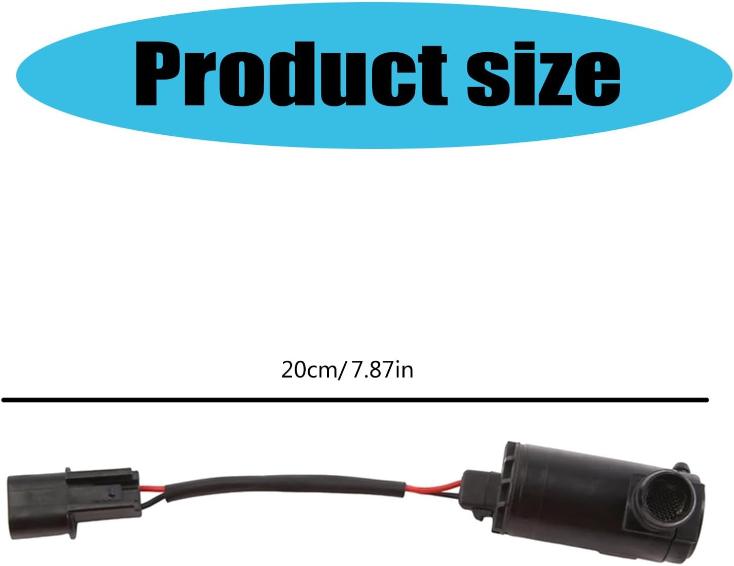 Car Front Windshield Washer Fluid Pumps for Terracan 2001-2006 98510H1000 98510-H1000 Replacement Washer Fluid Pumps