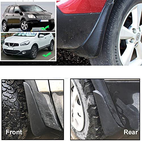 Guardabarros para Nissan Qashqai J10 y Dualis 2007-2013: juego de accesorios de coche 5