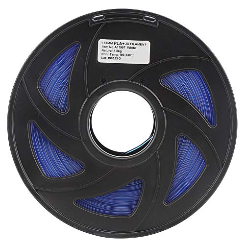 3D Printer Filament Premium Blue PLA 1.75mm Shiny Easy to Print Material for Home Decoration Toys Gifts 1KG