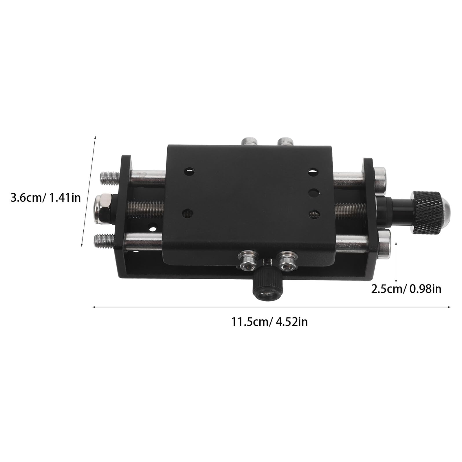 Guía Lineal Cnc para Máquina de Grabado Láser Soporte de Elevación Ajustable de Metal Módulo de Riel Deslizante para Montaje de Cabezal Láser Ajuste de Altura Preciso