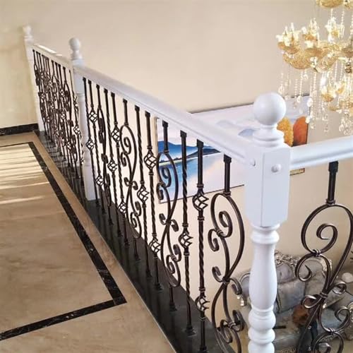 Balustres en fer inclinables pour rénover facilement une rampe d'escalier instable - 3