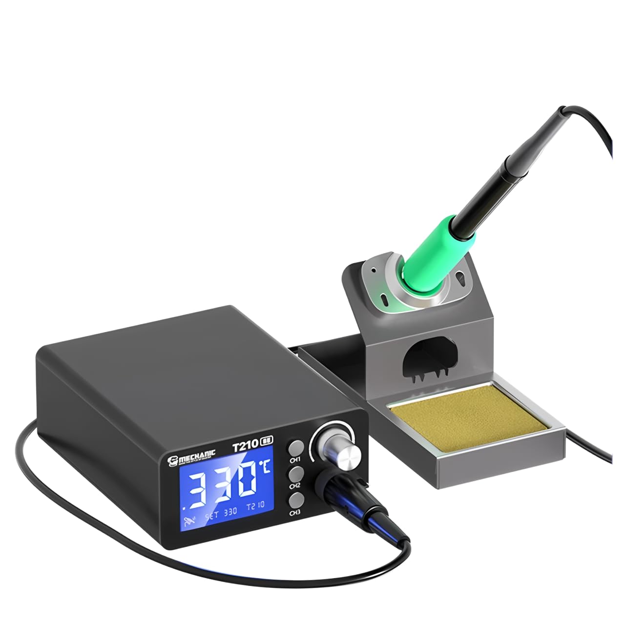 Mechanic T210 SE Smart Soldering Station Digital Thermostatic Control Fast Heating for C210 Tips Soldering Iron Tools(T210 SE)