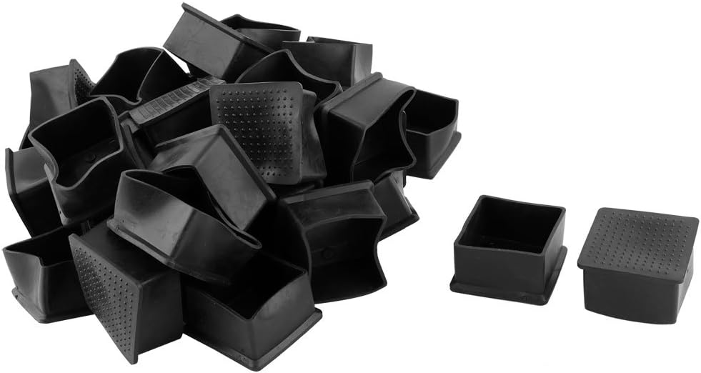 Rubber Office Anti- Furniture Chair Desk Foot Legs Protector Cover 50mm x 50mm 36 Pcs (id: c65 c52 656 47d ab7