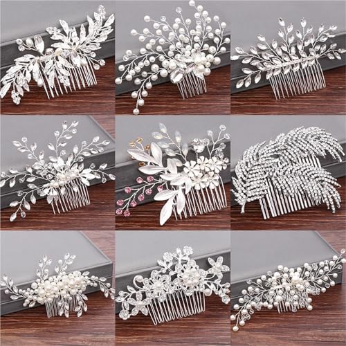 Peigne de mariage pour cheveux fins ou épais pour sublimer la tête de la mariée