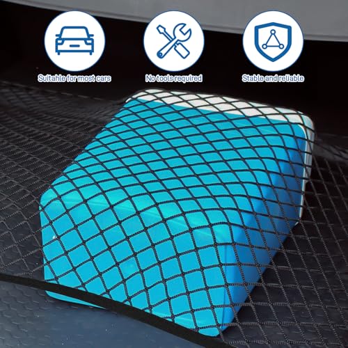 Yimomoyi Groß Gepäcknetz Auto, Kofferraumnetz 100X80cm Erstreckt Sich auf 210x140cm, Kofferraum Netz Mit 4 Haken, Gepäcknetz Wohnmobil für die Meisten Autos, Elastischer Rand hält Lasten Fester