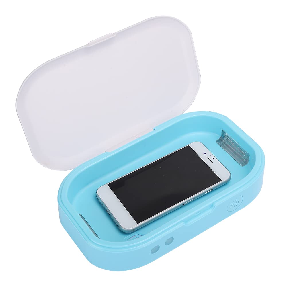Boîte Ultraviolette, Outil de Nettoyage de Téléphone Portable, Boîte de Nettoyage Durable et Durable, Brosse à Dents pour Téléphones Mobiles