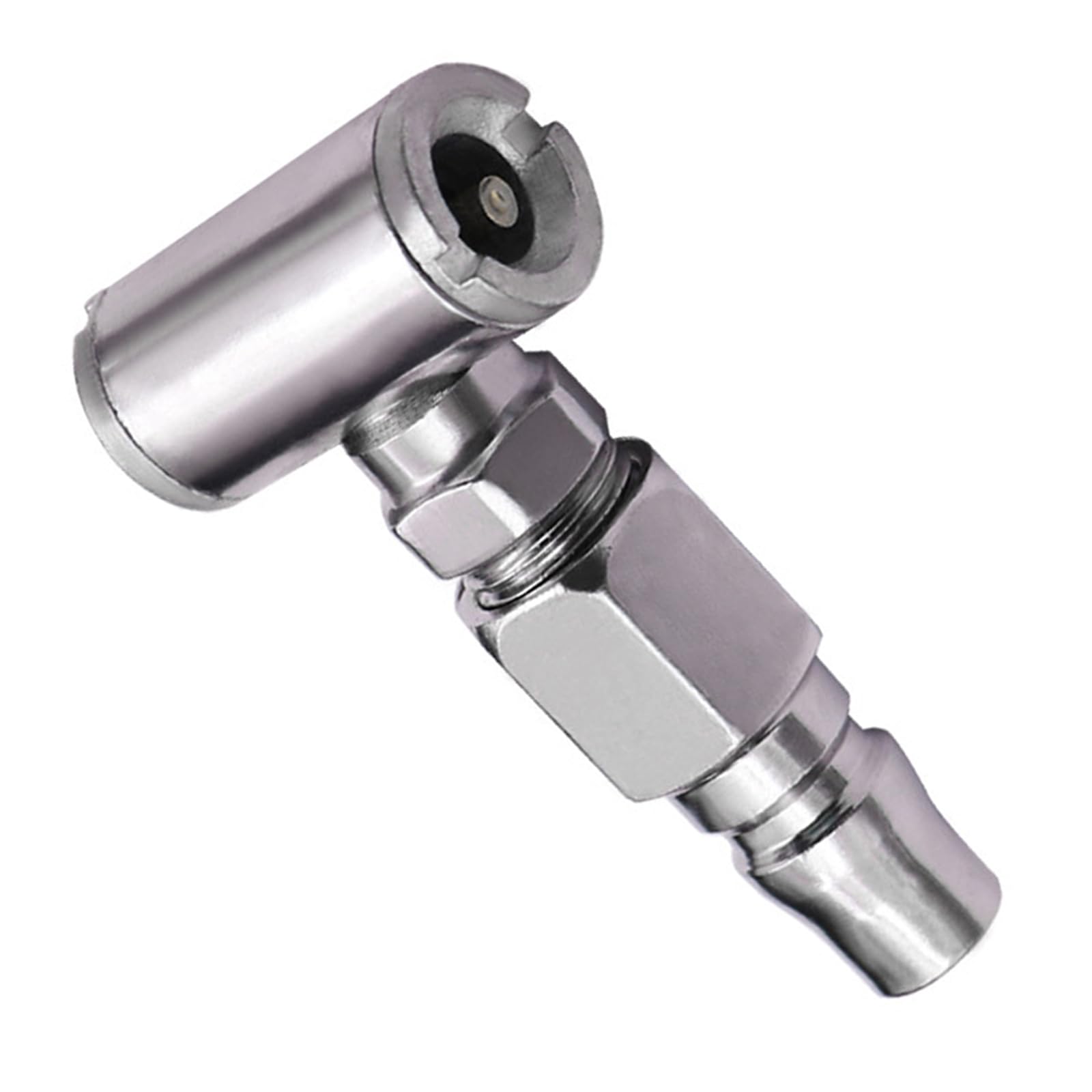 jiingekk Double-ended Air Chucks Heavy Duty Tire Chucks Adapter Double Head Closed Inflator Air Chucks For Car Bike