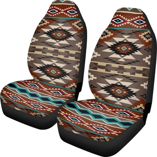 Housse de siège auto aztèque 52x138cm idéale pour sublimer l'habitacle de votre SUV ou berline
