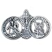 Cathedral Art KVC104 Auto Visor Clip, St. Christopher/Guardian Angel, 2-3/8-Inch