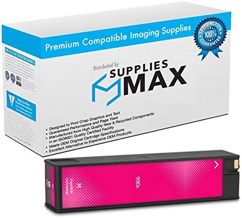 Repuesto remanufacturado para HP PageWide Pro 750755772774777779P7050P77740P77750P77760 Magenta High Yield (rendimiento de 16000 páginas) (No. 990X)