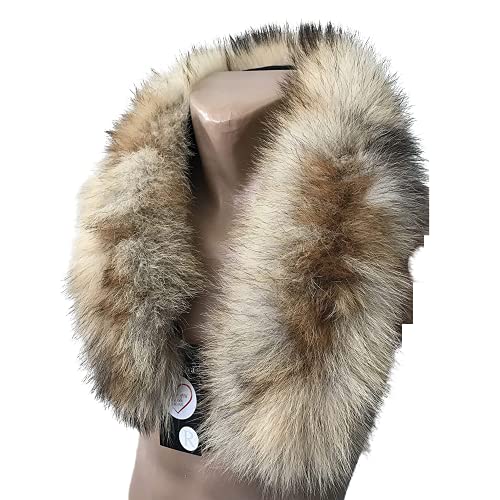 Men Collar Fur fox for coat parka hood 72 cm Men Collar Fur fox for coat parka hood 72 cm