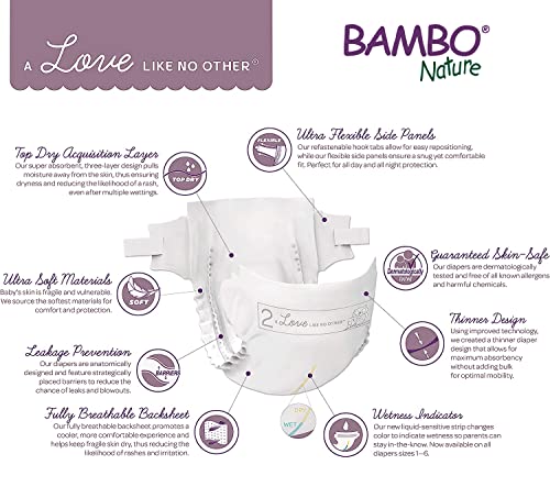 Bambo Nature 1000016924 Hypoallergenic Baby Diapers thumb #4