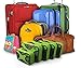 Shacke 6 Set Packing Cubes for Travel - Compression Packing Bags/Travel Organizer - Luggage Organizer Bags for Traveling - Travel Essentials for Women - Cruise Must Haves Packing List (Green Grass)