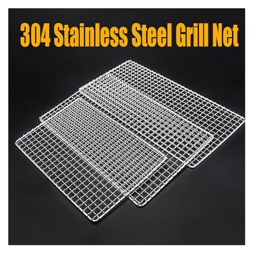 Ponadwymiarowy ruszt do grillowania ze stali nierdzewnej, wielofunkcyjny, okrągły, ogniskowy, do gotowania na zewnątrz, na kemping, imprezy grillowe, idealny do żeberek i steków