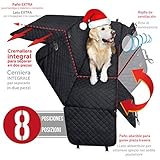 🐶REJILLA DE VENTILACIÓN: sea cual sea la configuración o tipo de vehículo, tu perro siempre se sentirá acompañado gracias a la rejilla que le permitirá no perder el contacto visual con las plazas delanteras disfrutando además de la climatización del coche.
