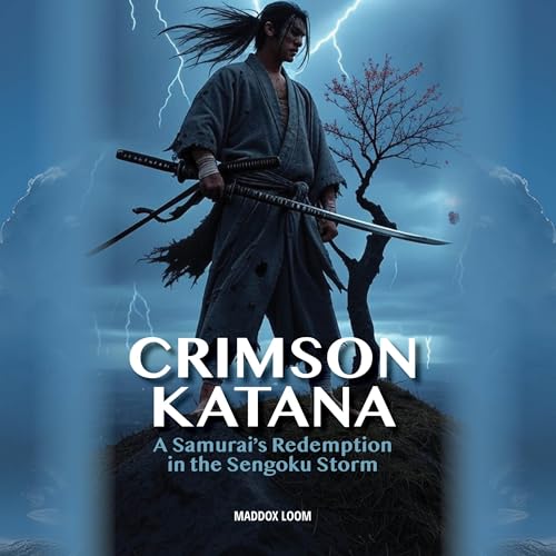 Crimson Katana Audiolivro Por Maddox Loom capa
