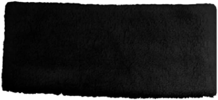 Di Prima Terrycloth Stretch Headband, Black