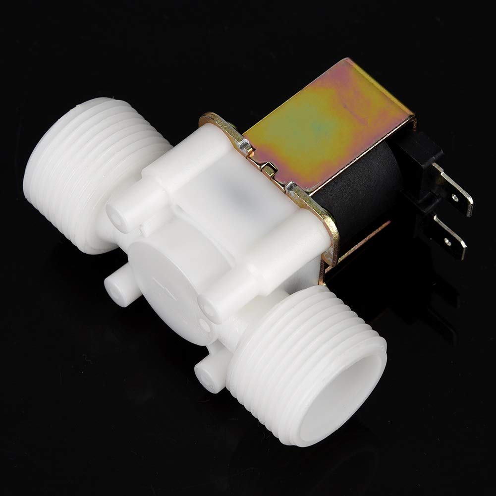 Elettrovalvola A Solenoide 12V DN20 - Plastica Per Acqua Normally Closed - Foto 3