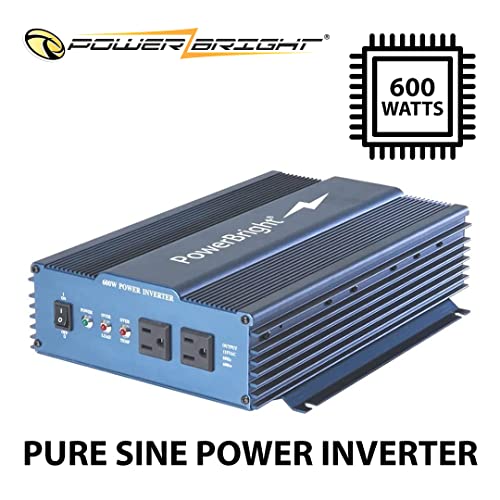 Powerbright APS600-12 600 Watt Pure Sine Wave Power Inverter thumb #3