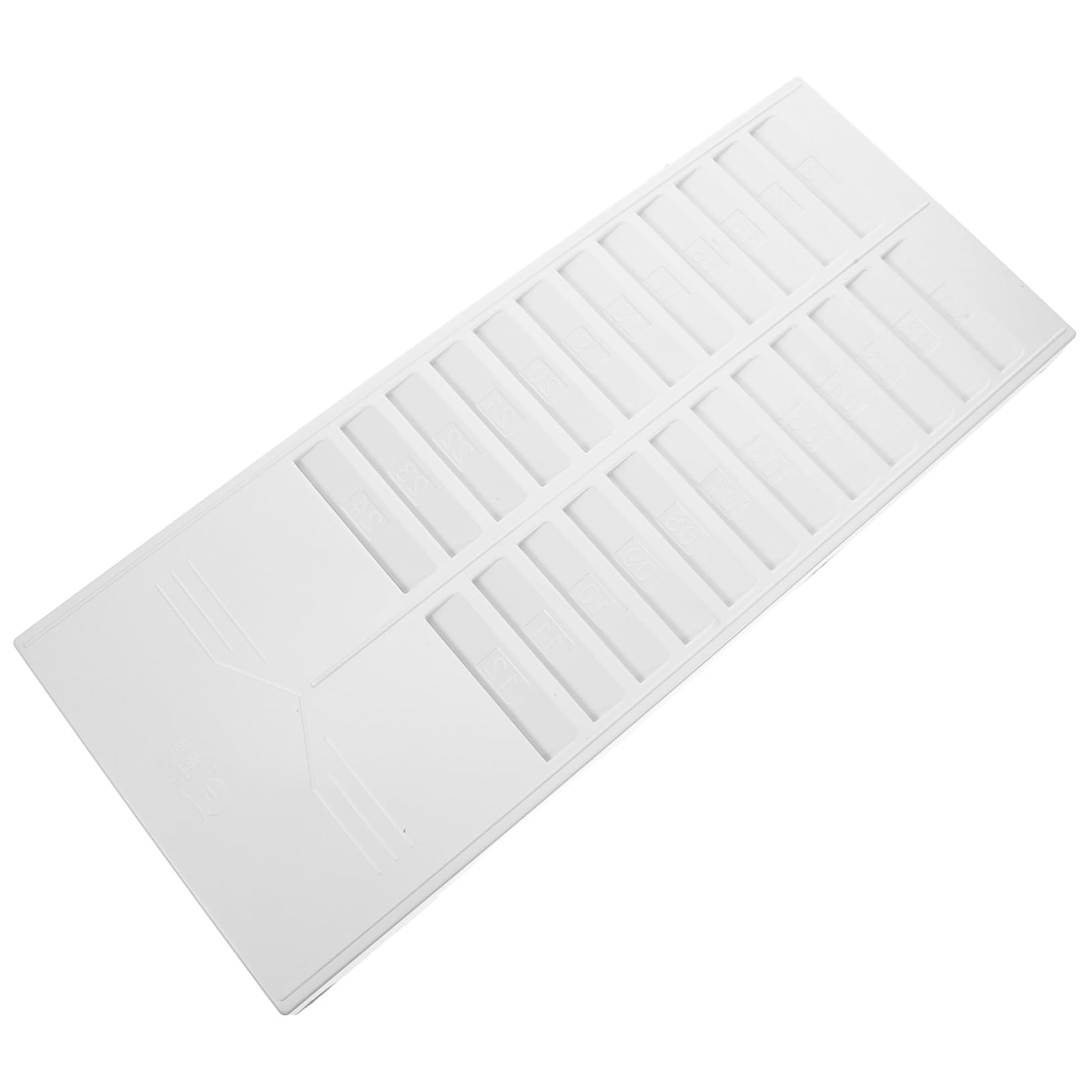 Support Mural Pour Cartes - Organisateur Badges, Fiches Horaires - Bureau, Entrepôt - Dimensions ~18.5x14.5x9.5 Cm