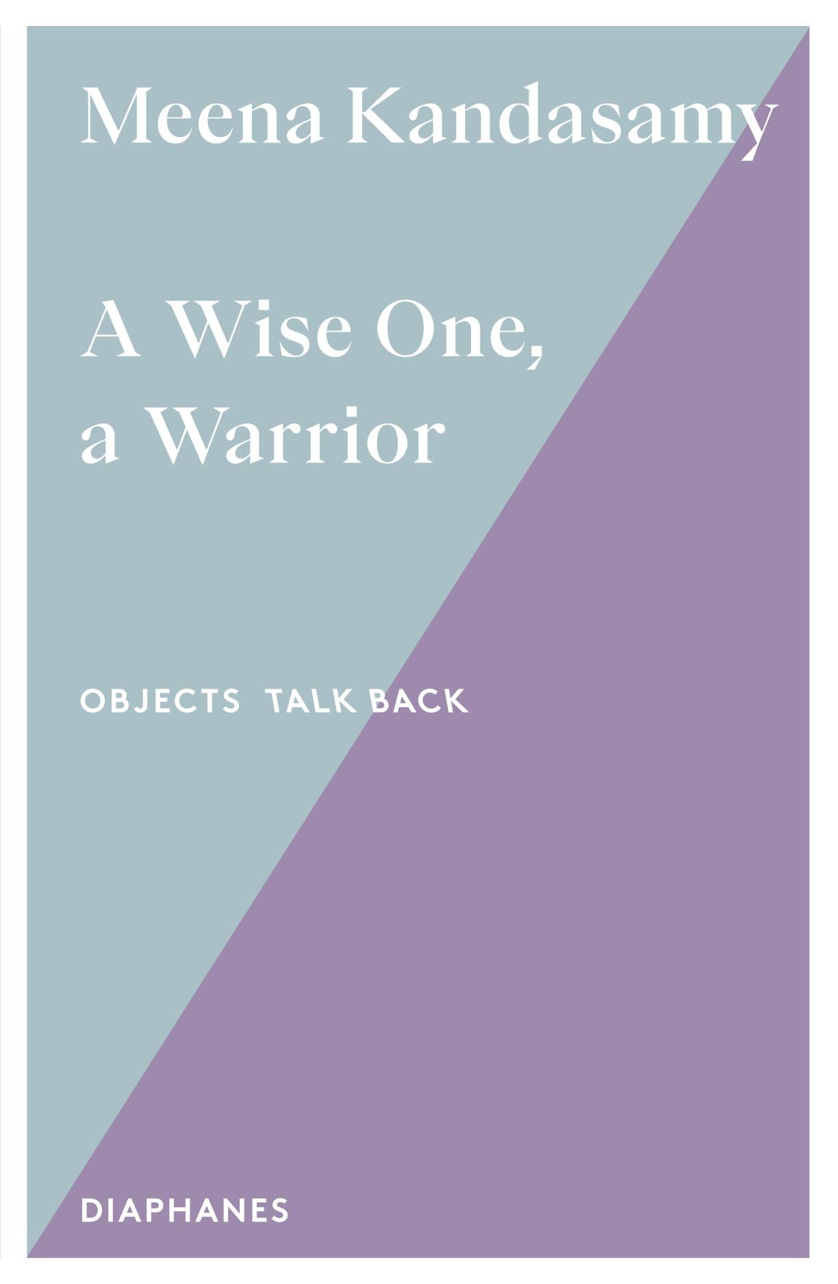 A Wise One, a Warrior (Volume 3) (Objects Talk Back)