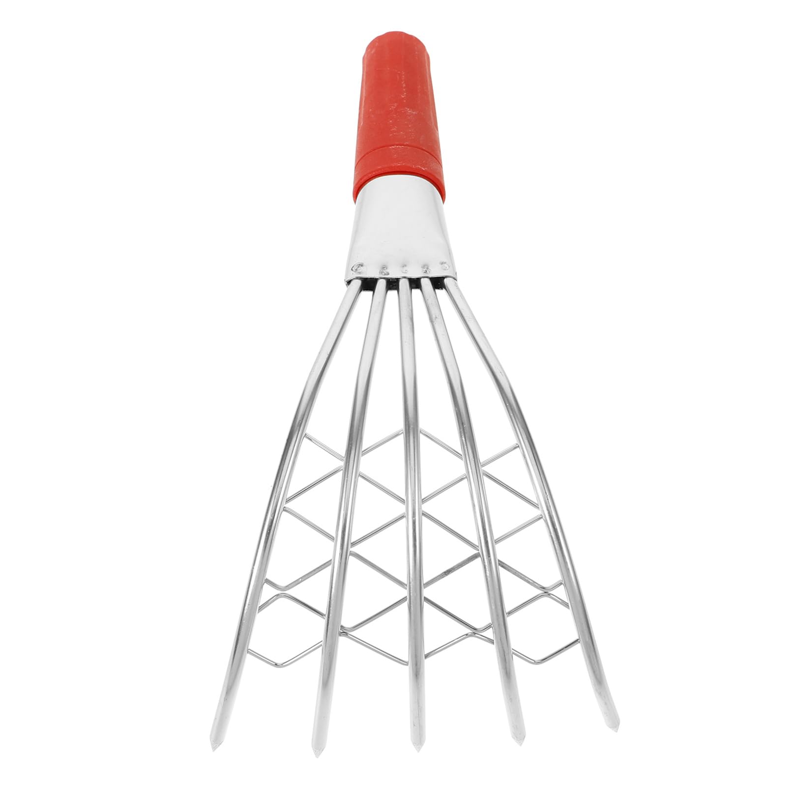 Toyvian 4 Stück Claw Rake Muschelrechen Ergonomischer Handgriff Strandwerkzeug für Muschelsuche und Gartenarbeit Robuste und Langlebige Konstruktion