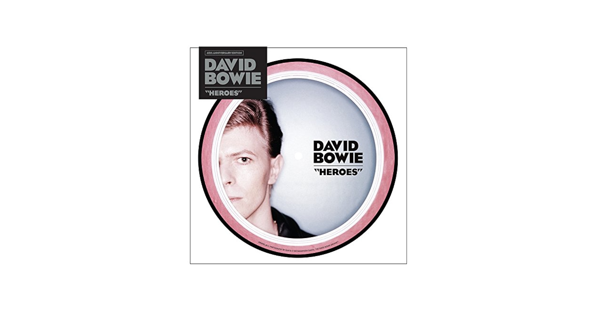 デヴィッド・ボウイ Heroes　限定盤 ピクチャー 7”シングルレコード Amazon.com: Heroes: CDs & Vinyl