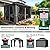 PAMAPIC 10x12FT Hardtop Gazebo,Galvanized Steel Double Roof with Aluminum Frame,Outdoor Permanent Pavilion with Breathable Netting & Privacy Curtain for Patio,Backyard,Deck,Lawn,Gray