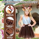 Zoom IMG-2 pipihome renna costume donna fiori Zoom IMG-2 pipihome renna costume donna fiori