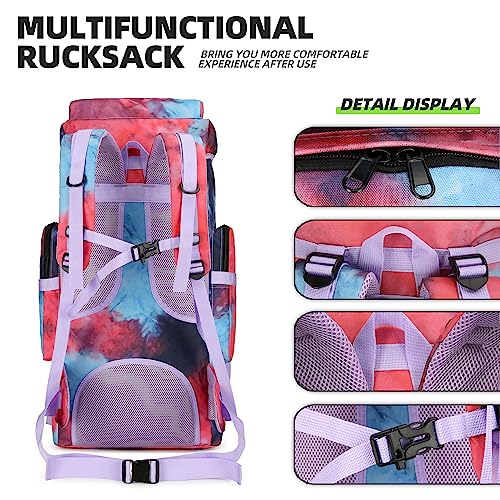 King'sGuard 70L Camping Hiking Backpack for Men Women Large Military Tactical Backpack Molle Rucksack Backpack for Outdoor - image 4