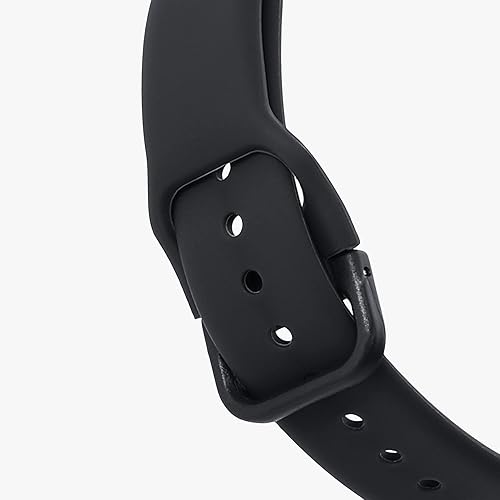 Miniatura 3 de kwmobile Correas compatibles con Samsung Galaxy Fit 2 correas  2 correas de silicona de repuesto  negropizarra oscura