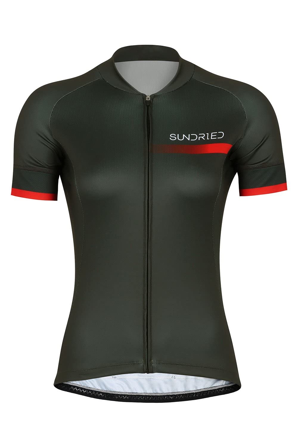Sundried Women's Grey Short Sleeve Cycle Jersey Road Bike Cycling Top Mountain Bike Shirt (, Xxl)