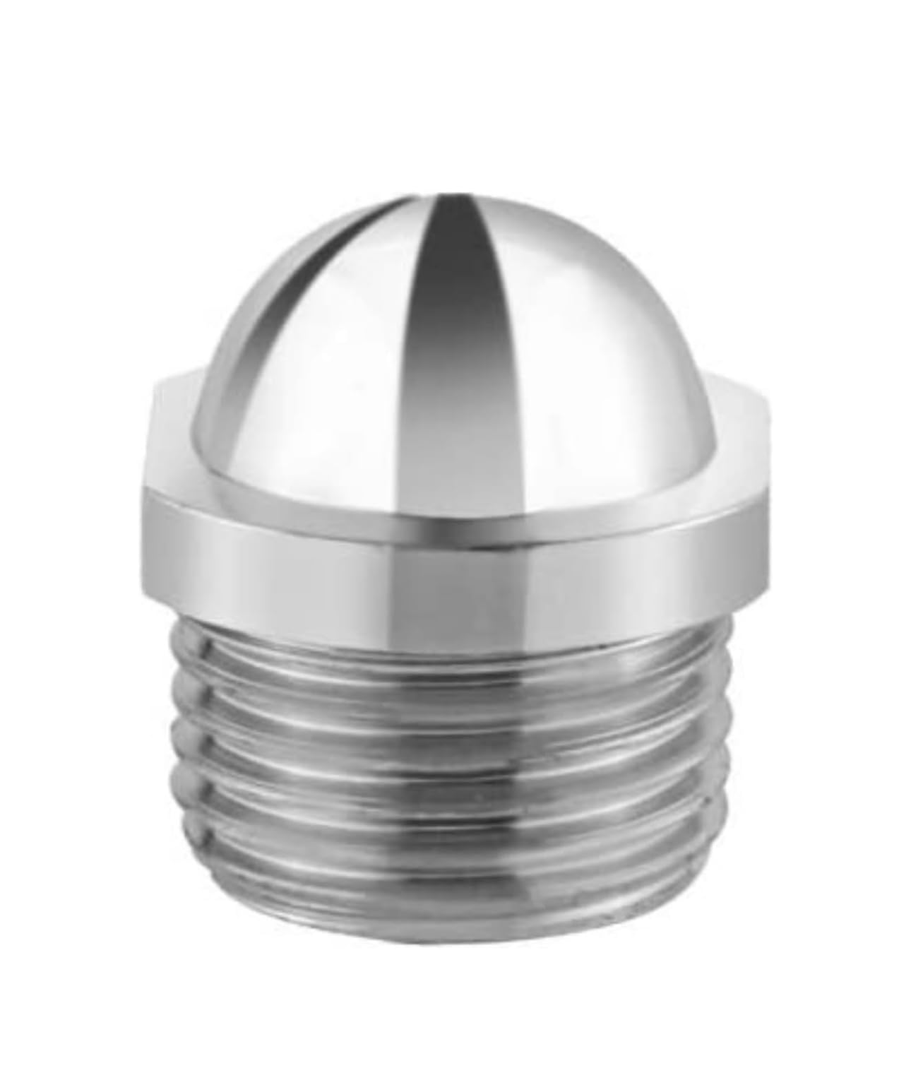 Chrome Plated Brass Plug 1/2 Inch Male Thread | Heavy-Duty Pipe End Cap with Round Head | CP Brass Plug for Plumbing & Water Line Closure-image-37