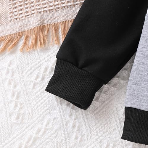 Size 3-12 Years Toddler Boys Clothes Long Sleeve Sweatshirt & Pants 2PCS Casual Kids Boys Fall Outfits Sets4