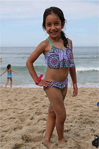 Image of Kanu Surf Girls Cindy Flounce Bikini Beach Sport 2 Piece Swimsuit