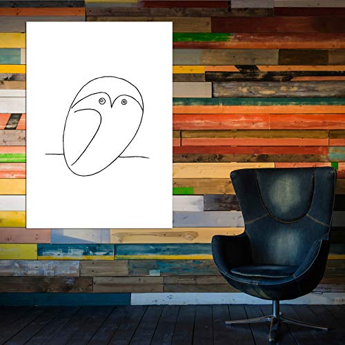 Impression Pablo Picasso Small Owl d'art mat de qualité musée
