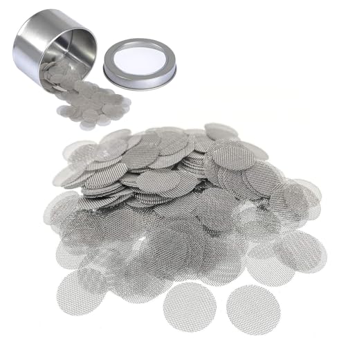 Einstecksiebe 60 Stück, 9,5 mm, Stahlsiebe, Edelstahl-Rauchfilter, Pfeifenfilter, mit Aufbewahrungsbox Einstecksiebe 60 Stück, 9,5 mm, Stahlsiebe, Edelstahl-Rauchfilter, Pfeifenfilter, mit Aufbewahrungsbox