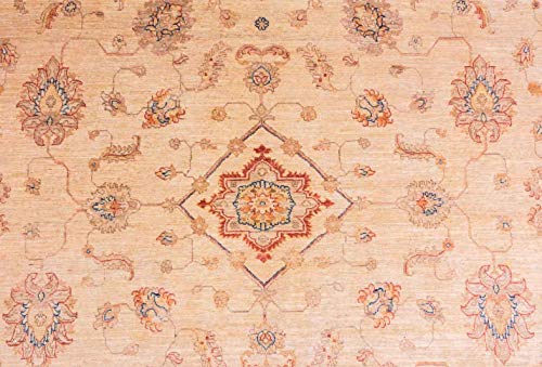 RUG PRINCE Afghan Ferahan Ziegler Luxus Teppich Handgeknüpft 250x370 Rot – Bild 6
