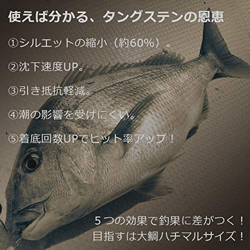 Amazon | 【 Amazon.co.jp 限定 】 タングステン タイラバヘッド